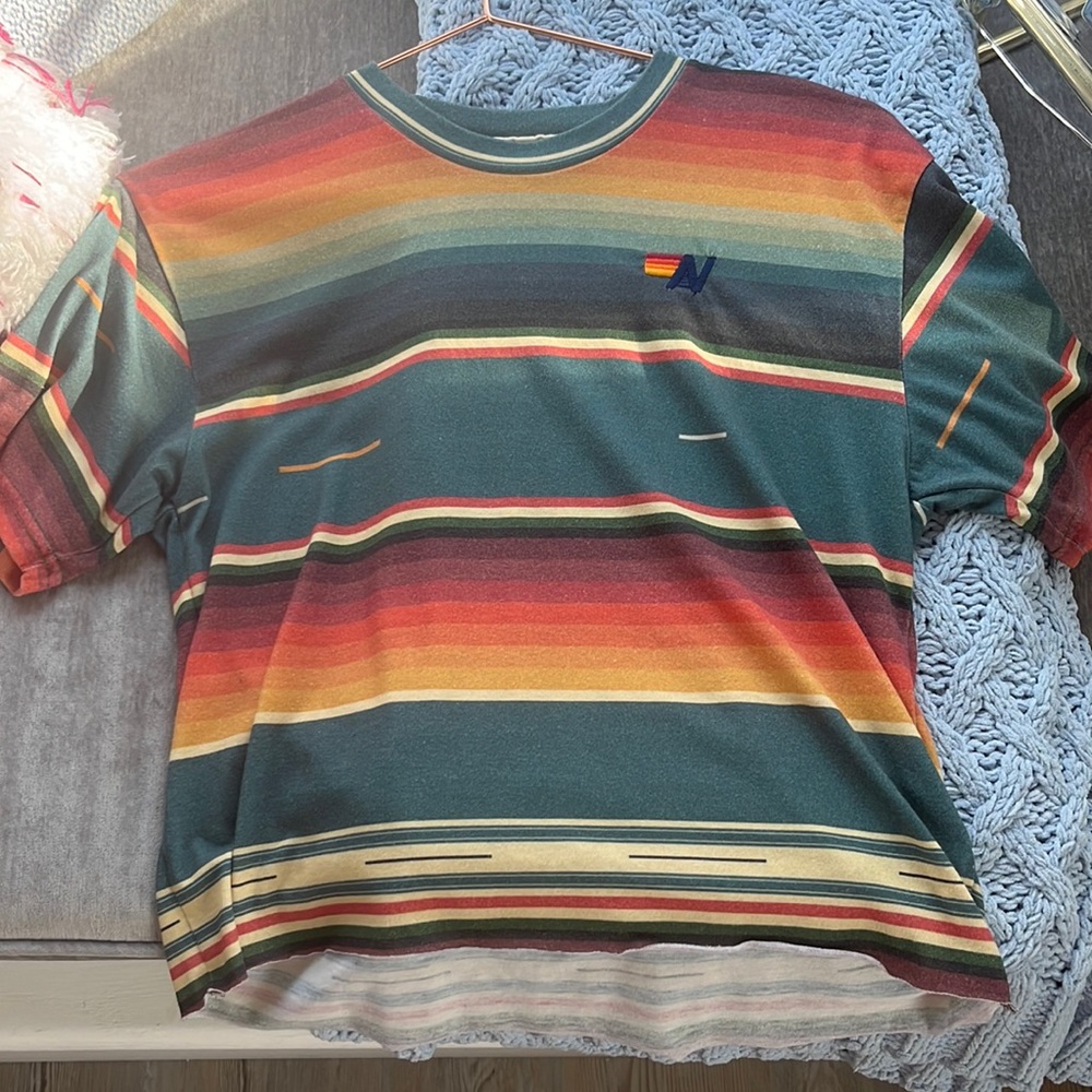 Aviator Nation Tulum Logo Boyfriend Tee Women’s Small